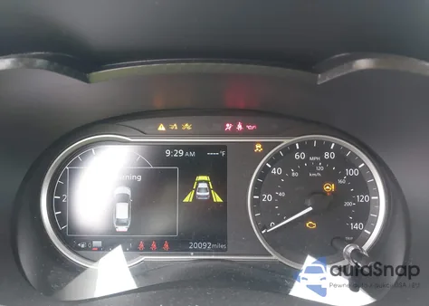 2023 Nissan Versa 1.6 Sv Xtronic Cvt z USA, uszkodzony, nr VIN 3N1CN8EV7PL848491